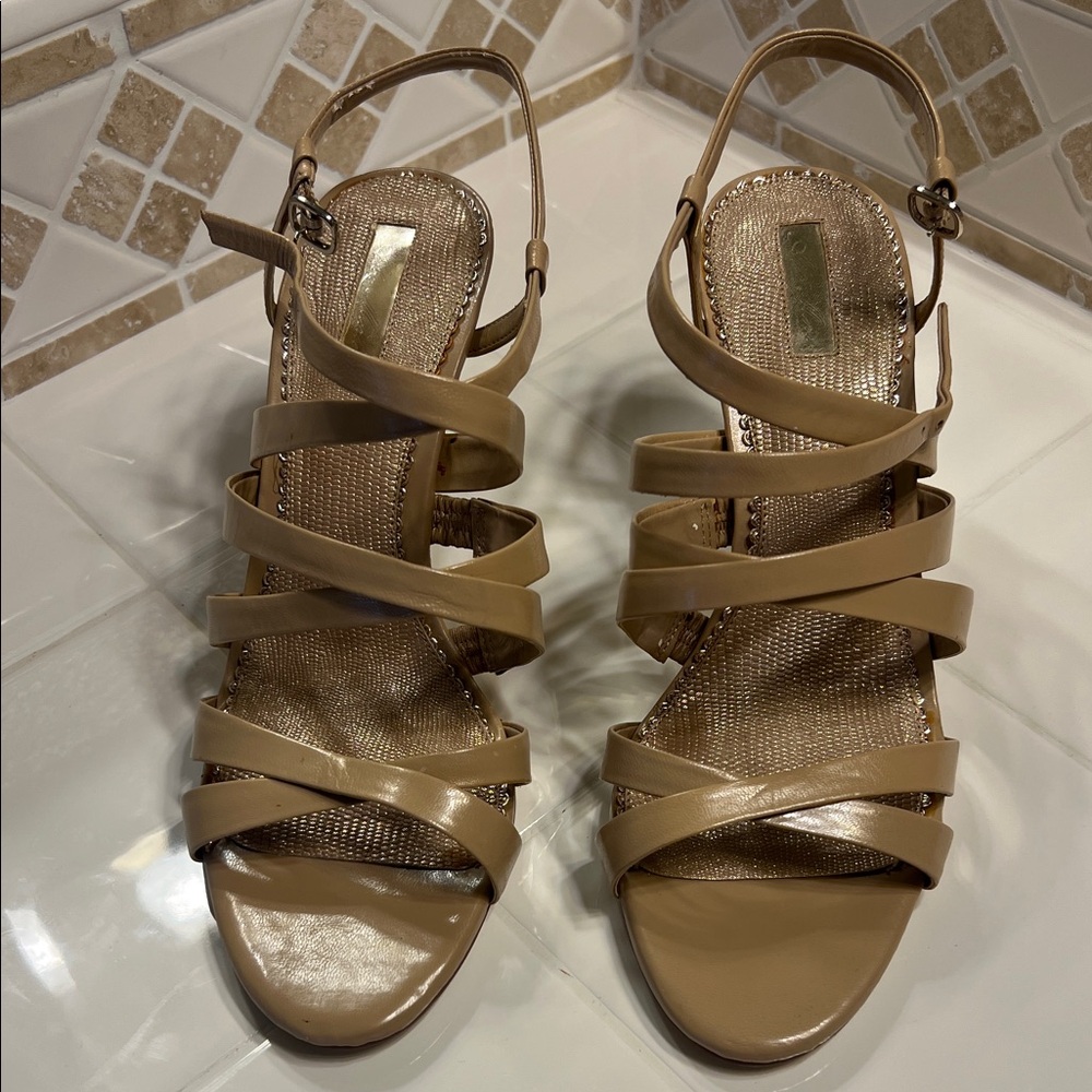 Alex Marie Tan Strappy Sandals